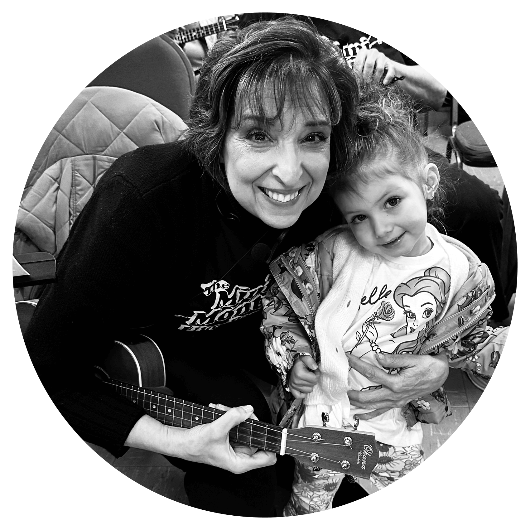 A joyful woman and child share a happy moment together.